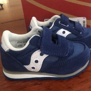 Brand new Saucony Baby Jazz sneakers